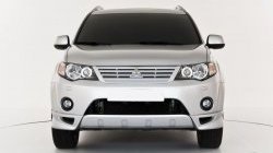 679 р. Радиаторная решётка Sport Mitsubishi Outlander XL (CW)  дорестайлинг (2005-2009) (Неокрашенная)  с доставкой в г. Воронеж. Увеличить фотографию 4