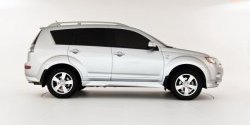 3 099 р. Пороги накладки Sport Mitsubishi Outlander XL (CW)  дорестайлинг (2005-2009) (Неокрашенные)  с доставкой в г. Воронеж. Увеличить фотографию 6