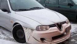 13 499 р. Передний бампер CT v2 Alfa Romeo 156 932 дорестайлинг, седан (1996-2002) (Неокрашенный)  с доставкой в г. Воронеж. Увеличить фотографию 2