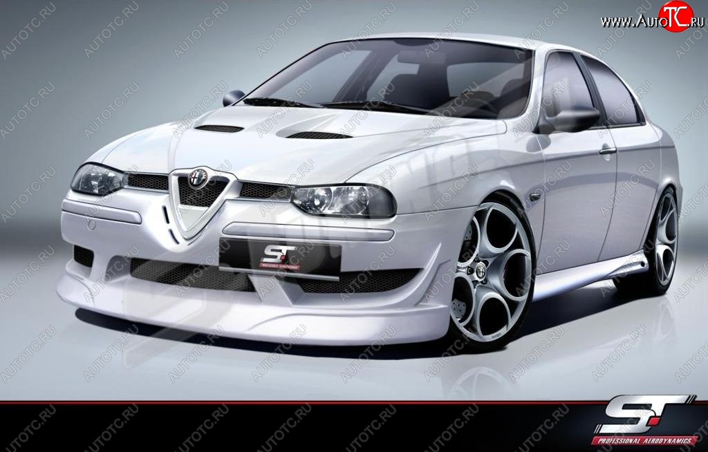 28 999 р. Передний бампер ST Alfa Romeo 156 932 дорестайлинг, седан (1996-2002)  с доставкой в г. Воронеж