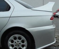 9 649 р. Задний бампер CT Alfa Romeo 156 932 дорестайлинг, седан (1996-2002) (Неокрашенный)  с доставкой в г. Воронеж. Увеличить фотографию 3