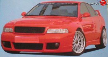 8 399 р. Передний бампер Rieger Audi A4 B5 8D5 универсал 1-ый рестайлинг (1996-1998)  с доставкой в г. Воронеж. Увеличить фотографию 2