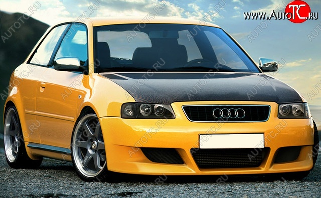 25 899 р. Передний бампер Rieger Audi A3 8LA хэтчбэк 5 дв. дорестайлинг (1996-2000)  с доставкой в г. Воронеж