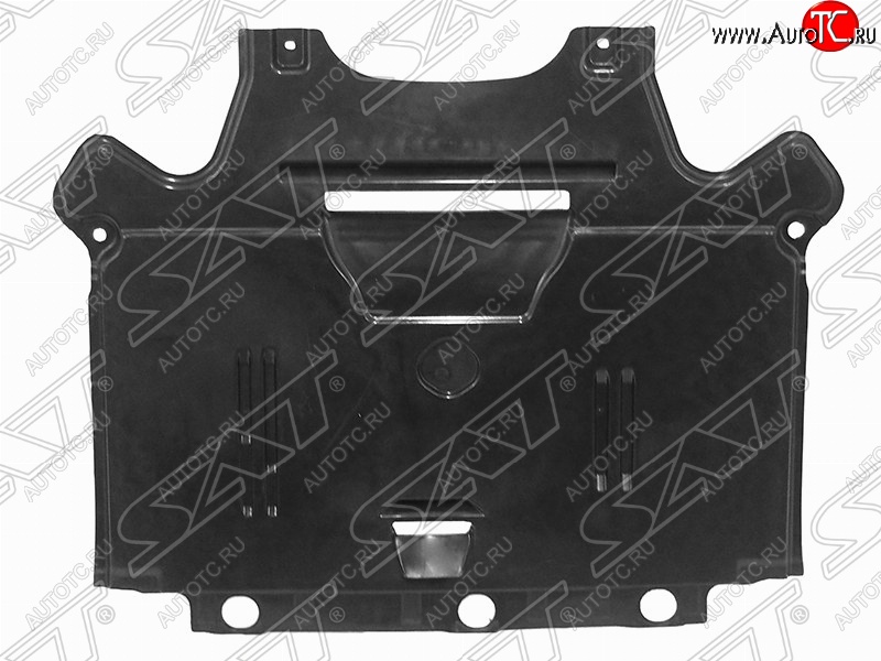 1 499 р. Защита двигателя SAT (задняя часть)  Audi A4  B8 (2007-2011) дорестайлинг, седан, дорестайлинг, универсал (Задняя часть)  с доставкой в г. Воронеж