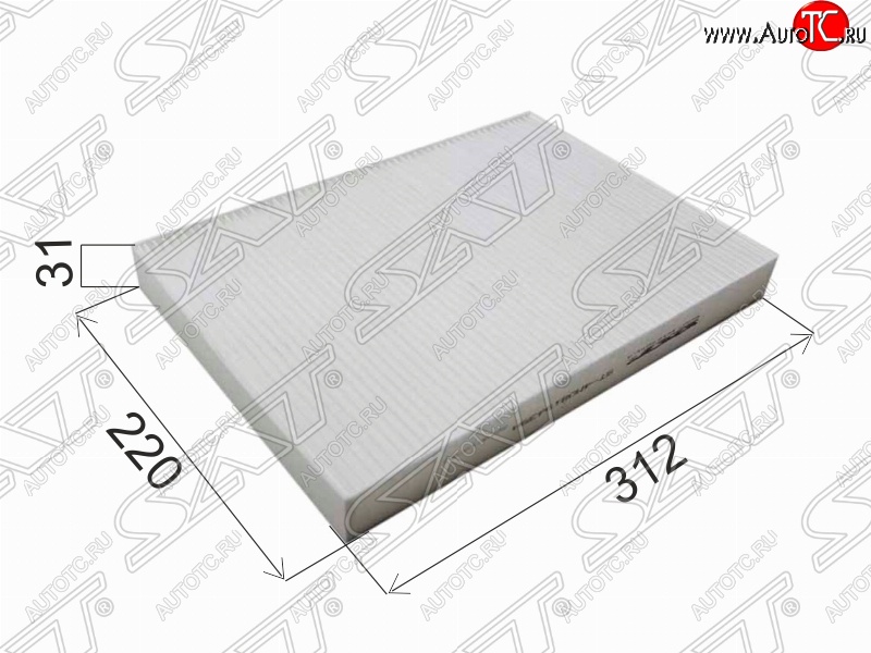 319 р. Фильтр салонный SAT (угольный, 220х312х31 mm)  Audi A4  B9 (2016-2020), Audi A5  F5 (2016-2020), Audi A7  4K (2018-2023), Audi Q5  FY (2017-2022), Audi Q7  4M (2015-2022), Porsche Cayenne  PO536 (2018-2025)  с доставкой в г. Воронеж