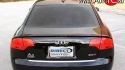 5 949 р. Лип спойлер ABT Audi A4 B7 седан (2004-2008) (Неокрашенный)  с доставкой в г. Воронеж. Увеличить фотографию 2