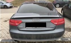 3 999 р. Лип спойлер CT Audi A5 8T дорестайлинг, лифтбэк (2007-2011) (Неокрашенный)  с доставкой в г. Воронеж. Увеличить фотографию 2