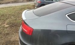 3 999 р. Лип спойлер CT Audi A5 8T дорестайлинг, лифтбэк (2007-2011) (Неокрашенный)  с доставкой в г. Воронеж. Увеличить фотографию 3