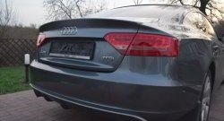 3 999 р. Лип спойлер CT Audi A5 8T дорестайлинг, лифтбэк (2007-2011) (Неокрашенный)  с доставкой в г. Воронеж. Увеличить фотографию 7