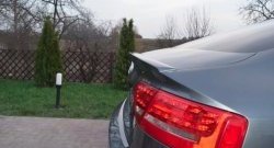 3 999 р. Лип спойлер CT Audi A5 8T дорестайлинг, лифтбэк (2007-2011) (Неокрашенный)  с доставкой в г. Воронеж. Увеличить фотографию 8
