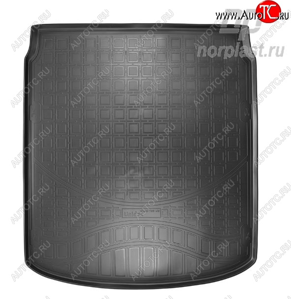 2 259 р. Коврик в багажник Norplast Unidec  Audi A6  (C8) седан (2018-2023) дорестайлинг (Чёрный)  с доставкой в г. Воронеж