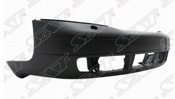 Передний бампер SAT (под омыватели) Audi A6  C5 (1997-2001) дорестайлинг, седан