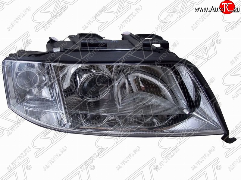 12 749 р. Правая фара передняя SAT Audi A6 C5 дорестайлинг, седан (1997-2001)  с доставкой в г. Воронеж