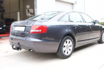 22 699 р. Фаркоп Aragon  Audi A6  C6 (2004-2008) дорестайлинг, седан (шар S)  с доставкой в г. Воронеж. Увеличить фотографию 3