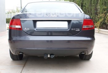 22 699 р. Фаркоп Aragon  Audi A6  C6 (2004-2008) дорестайлинг, седан (шар S)  с доставкой в г. Воронеж. Увеличить фотографию 2