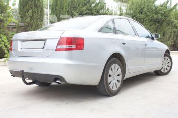 42 749 р. Фаркоп Aragon. (шар V) Audi A6 C6 дорестайлинг, седан (2004-2008)  с доставкой в г. Воронеж. Увеличить фотографию 2