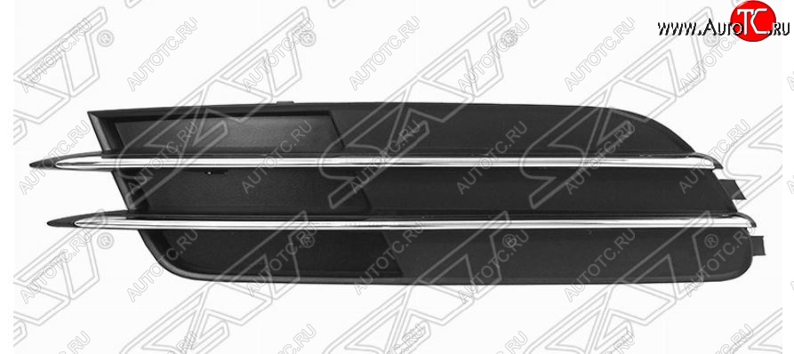 719 р. Левая заглушка бокового воздухозаборника SAT  Audi A6  C7 (2010-2014) дорестайлинг, седан, дорестайлинг, универсал  с доставкой в г. Воронеж