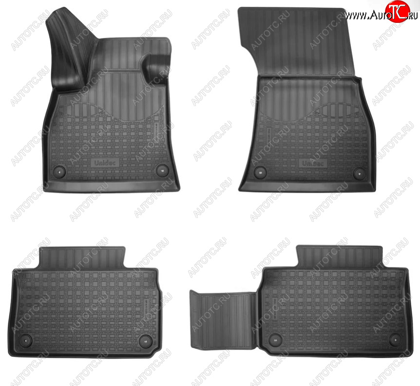 3 079 р. Коврики салона Norplast Unidec  Audi e-tron  GE (2018-2023) (Цвет: черный)  с доставкой в г. Воронеж
