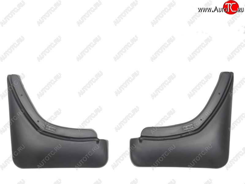 1 549 р. Брызговики задние Norplast  Audi Q3  8U (2011-2018) дорестайлинг, рестайлинг  с доставкой в г. Воронеж