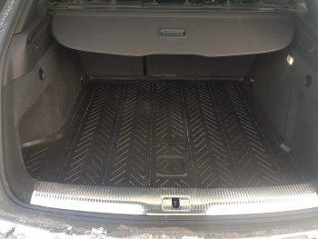 1 779 р. Коврик в багажник Aileron  Audi Q3  8U (2014-2018) рестайлинг  с доставкой в г. Воронеж. Увеличить фотографию 2