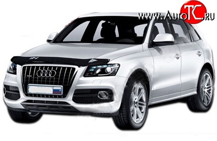 1 179 р. Дефлектор капота NovLine Audi Q5 8R дорестайлинг (2008-2012)  с доставкой в г. Воронеж