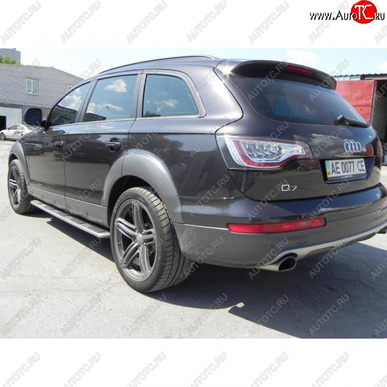 14 099 р. Накладки на колёсные арки NOBLE DESIGN Audi Q7 4L дорестайлинг (2005-2009) (Неокрашенные)  с доставкой в г. Воронеж