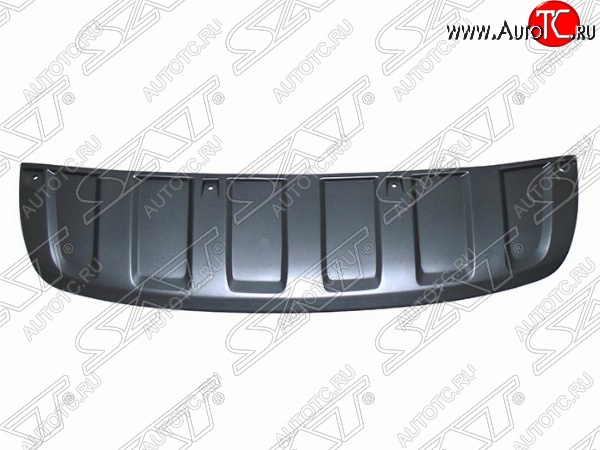 2 899 р. Диффузор переднего бампера SAT  Audi Q7  4L (2009-2015) рестайлинг (Неокрашенная)  с доставкой в г. Воронеж