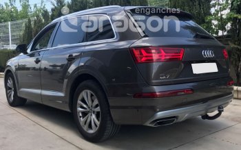 22 699 р. Фаркоп Aragon Audi Q7 4L дорестайлинг (2005-2009) (тип шара: V)  с доставкой в г. Воронеж. Увеличить фотографию 3