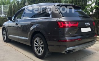 22 699 р. Фаркоп Aragon Audi Q7 4L дорестайлинг (2005-2009) (тип шара: V)  с доставкой в г. Воронеж. Увеличить фотографию 4