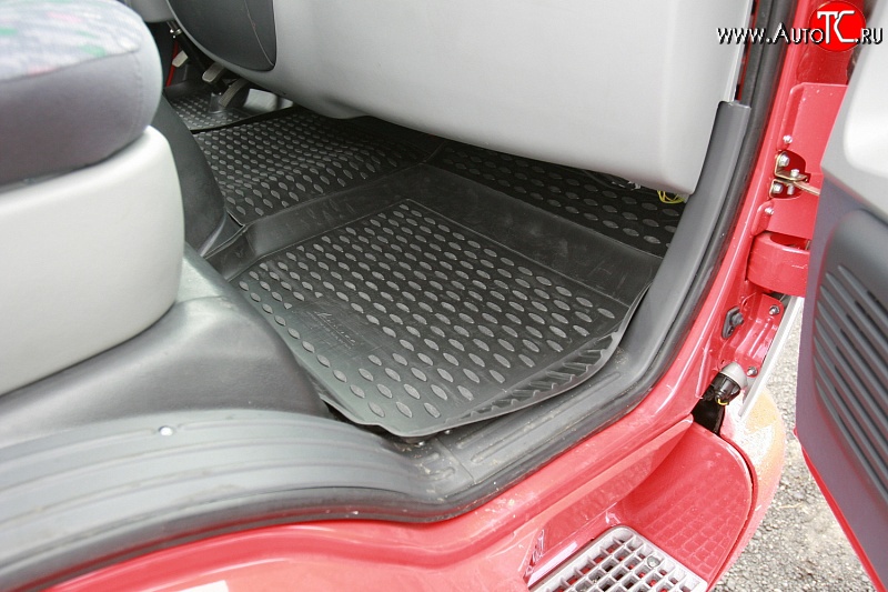 1 574 р. Коврики в салон Element 2 шт. (полиуретан) BAW Fenix 1044 (2007-2012)  с доставкой в г. Воронеж