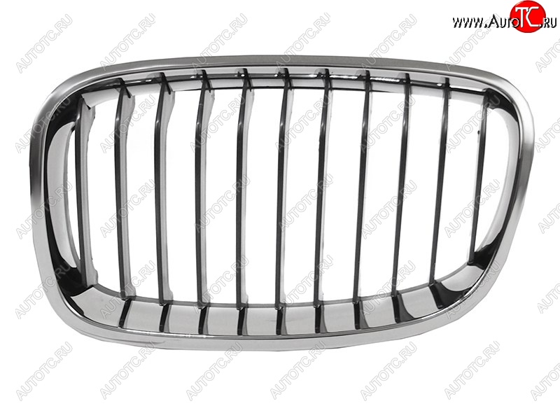 1 459 р. Левая решетка радиатора SAT (комплектация STANDART) BMW 1 серия F20 хэтчбэк 5 дв. дорестайлинг (2012-2015) (Черная)  с доставкой в г. Воронеж