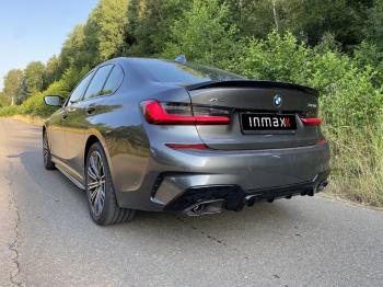 Диффузор заднего бампера М-Perfomance 340 BMW 3 серия G20 седан (2018-2022) Inmax ()