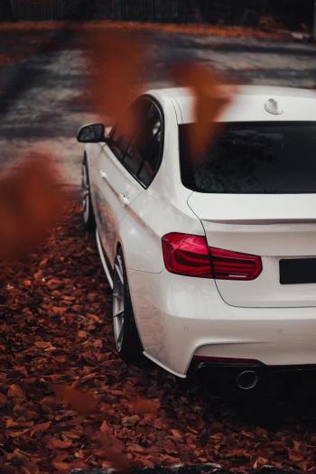 5 999 р. Накладки M-Perfomance под задний бампер (мини-лезвия)  BMW 3 серия  F30 (2012-2018) седан дорестайлинг, седан рестайлинг (цвет: черный матовый)  с доставкой в г. Воронеж. Увеличить фотографию 3