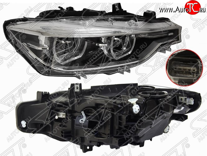 15 999 р. Правая передняя фара SAT (LED) BMW 3 серия F31 универсал рестайлинг (2015-2018)  с доставкой в г. Воронеж