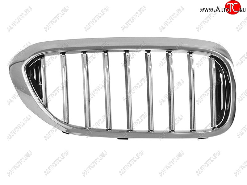 2 599 р. Решётка радиатора SAT BMW 5 серия G30 дорестайлинг, седан (2016-2020) (Хром)  с доставкой в г. Воронеж