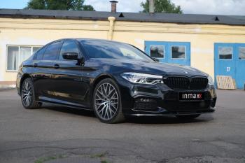 10 999 р. Пластиковые накладки M-порогов  BMW 5 серия  G30 (2016-2020) дорестайлинг, седан  с доставкой в г. Воронеж. Увеличить фотографию 12