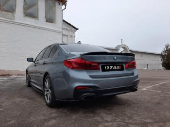 10 999 р. Пластиковые накладки M-порогов  BMW 5 серия  G30 (2016-2020) дорестайлинг, седан  с доставкой в г. Воронеж. Увеличить фотографию 13