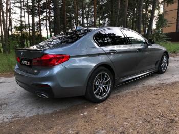 10 999 р. Пластиковые накладки M-порогов  BMW 5 серия  G30 (2016-2020) дорестайлинг, седан  с доставкой в г. Воронеж. Увеличить фотографию 23