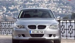 4 999 р. Накладка AC Schnitzer на передний бампер BMW 5 серия E60 седан дорестайлинг (2003-2007)  с доставкой в г. Воронеж. Увеличить фотографию 2
