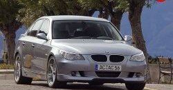 4 999 р. Накладка AC Schnitzer на передний бампер BMW 5 серия E60 седан дорестайлинг (2003-2007)  с доставкой в г. Воронеж. Увеличить фотографию 4