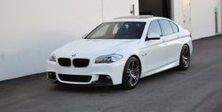 10 849 р. Накладка на передний бампер M-Performance BMW 5 серия F11 дорестайлинг, универсал (2009-2013) (Неокрашенная)  с доставкой в г. Воронеж. Увеличить фотографию 6