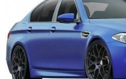 Пороги накладки M-Style BMW 5 серия F10 седан дорестайлинг (2009-2013)