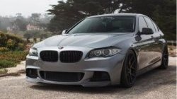 1 499 р. Реснички на фары CT  BMW 5 серия ( F11,  F10) (2009-2017) дорестайлинг, универсал, седан дорестайлинг, рестайлинг, седан, рестайлинг, универсал (Неокрашенные)  с доставкой в г. Воронеж. Увеличить фотографию 1