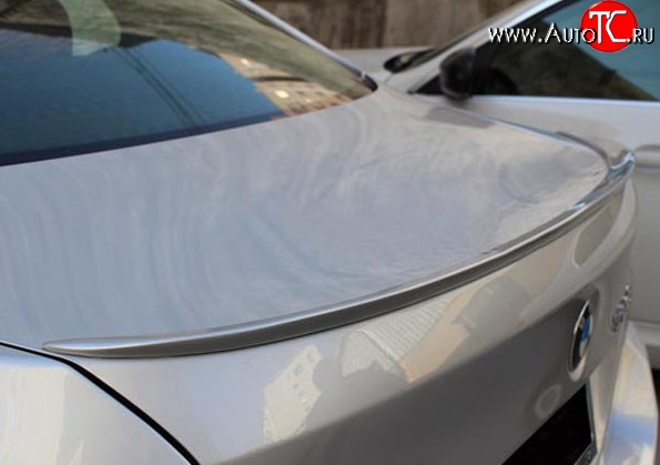 2 599 р. Лип спойлер M-VRS BMW 5 серия F10 седан дорестайлинг (2009-2013) (Неокрашенный)  с доставкой в г. Воронеж