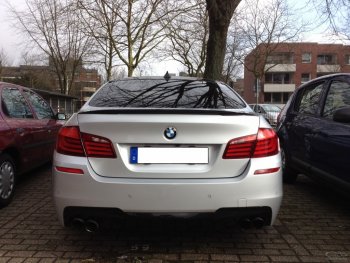 2 749 р. Спойлер багажника Performance BMW 3 серия F30 седан рестайлинг (2015-2018) (Неокрашенный)  с доставкой в г. Воронеж. Увеличить фотографию 2