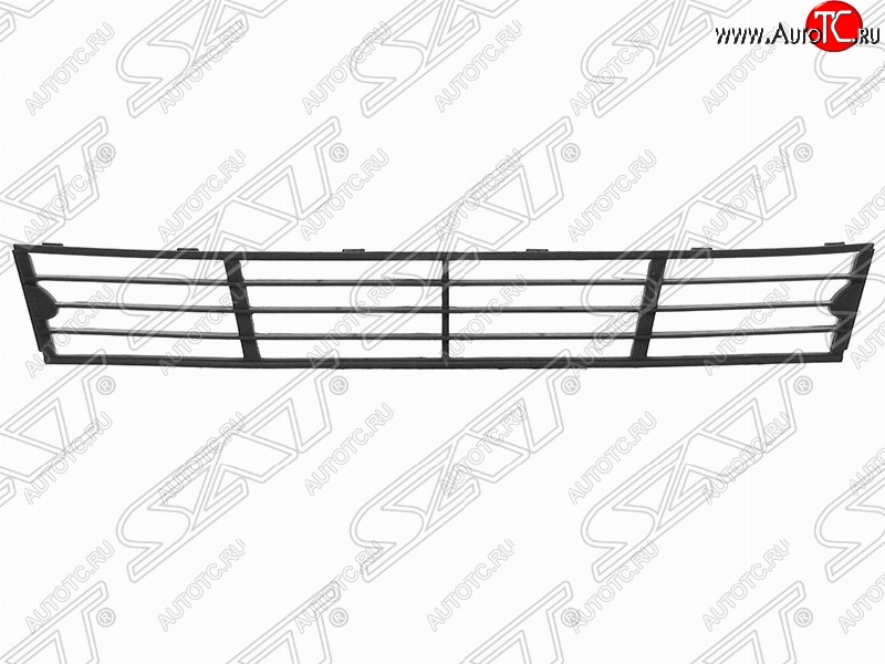 1 099 р. Решётка в передний бампер SAT (центральная часть) BMW 7 серия F01-F04 седан (2008-2015)  с доставкой в г. Воронеж