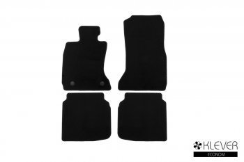 Текстильные коврики салона Klever Econom (АКПП) BMW 7 серия  F01-F04 (2008-2015) седан (Черные)