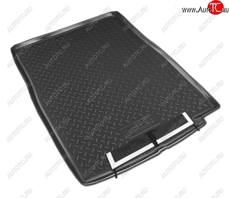 3 599 р. Коврик багажника Norplast Unidec (Long-F02)  BMW 7 серия  F01-F04 (2008-2015) седан (Черный, с погрузочным ковриком (фартуком))  с доставкой в г. Воронеж