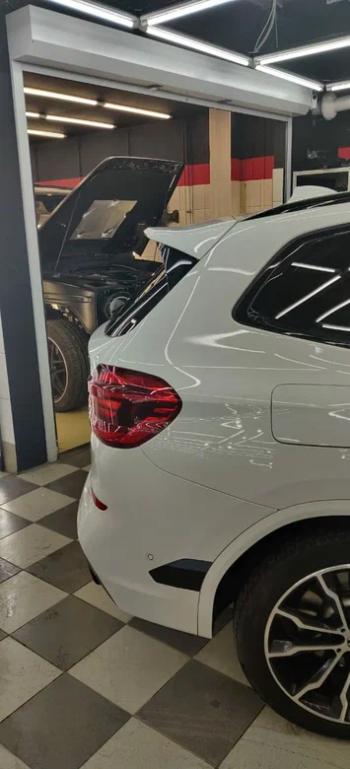 8 999 р. Спойлер Inmax в стиле X3M (F97)  BMW X3  G01 (2017-2023) дорестайлинг, рестайлинг (Неокрашенный)  с доставкой в г. Воронеж. Увеличить фотографию 4