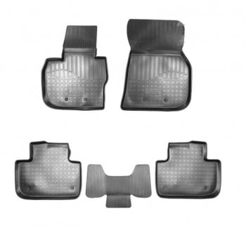 Коврики салонные Noplast BMW X3 G01 рестайлинг (2021-2023) (Бежевый)